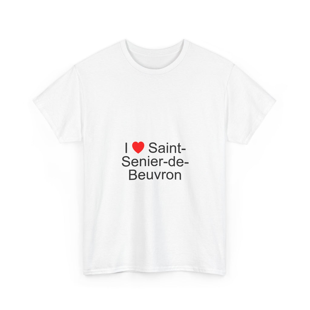 T-shirt I love saint-senier-de-beuvron