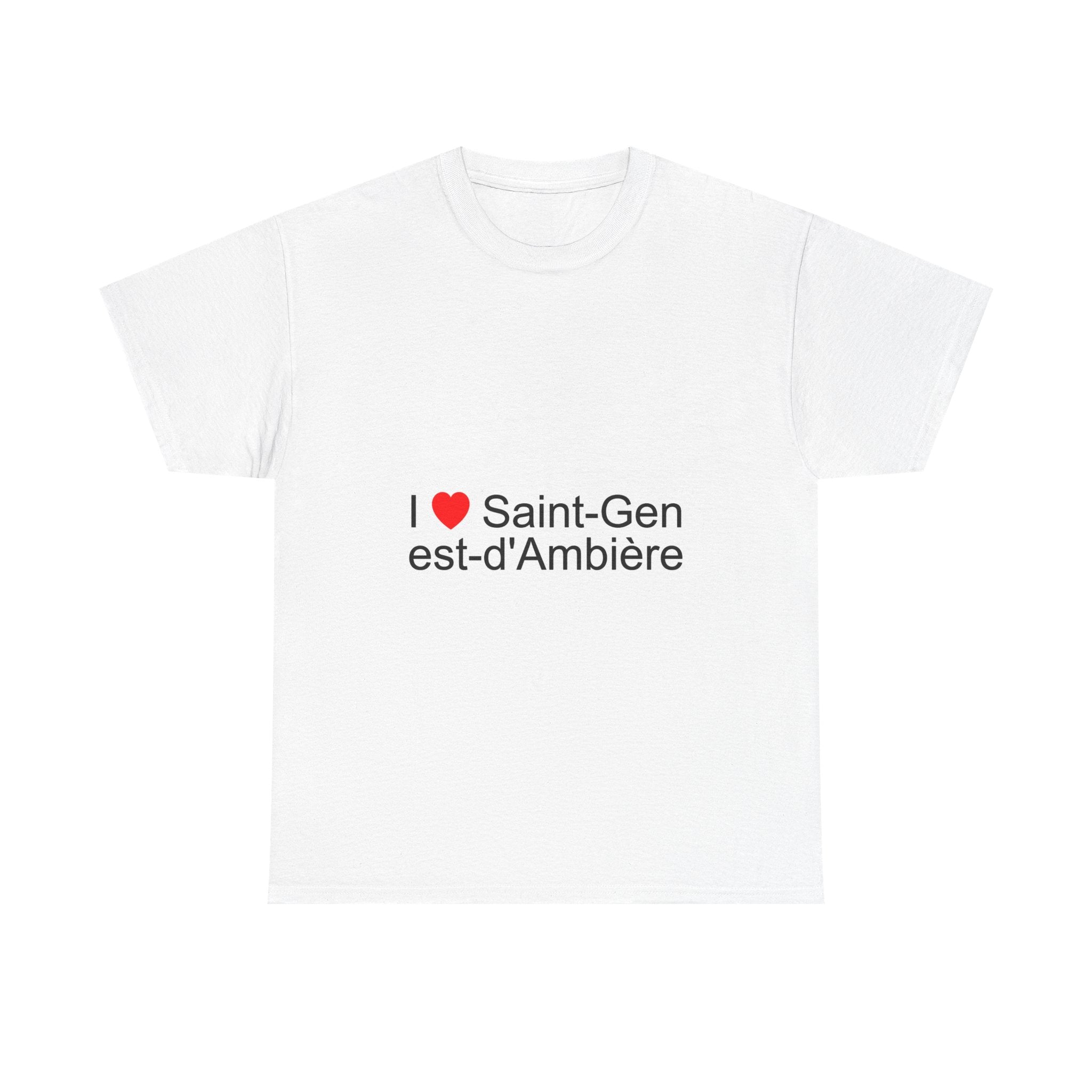 I love Saint-Genest-d'Ampère T-shirt