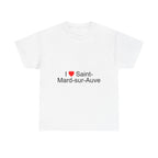 T-Shirt Ich liebe Saint-Mard-sur-Auve