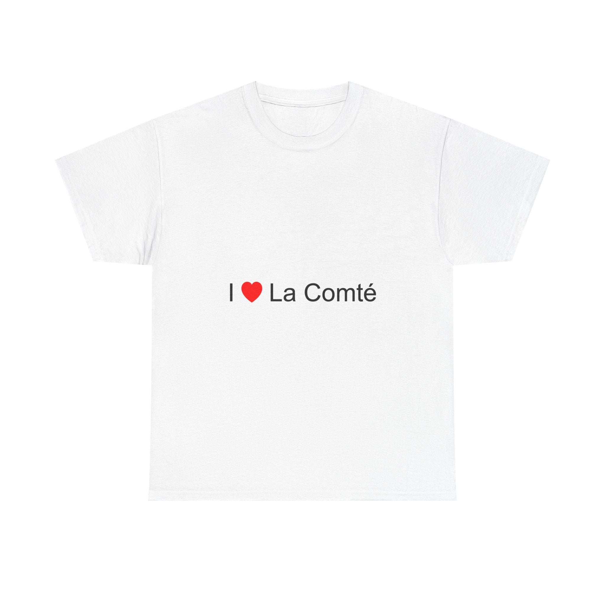 T-shirt I love la comté