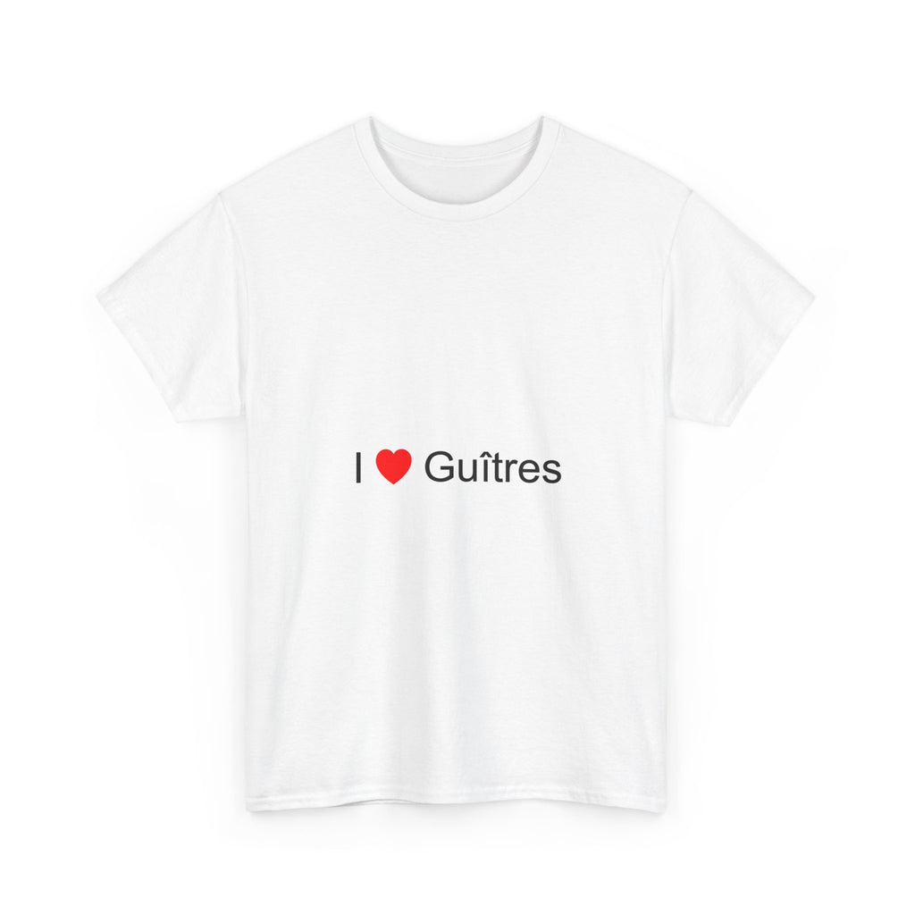 T-Shirt Ich liebe Guîtres
