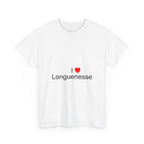 T-Shirt Ich liebe Longuenesse