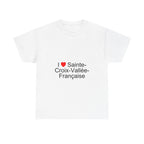 T-Shirt Ich liebe Sainte-Croix-Vallée-Française