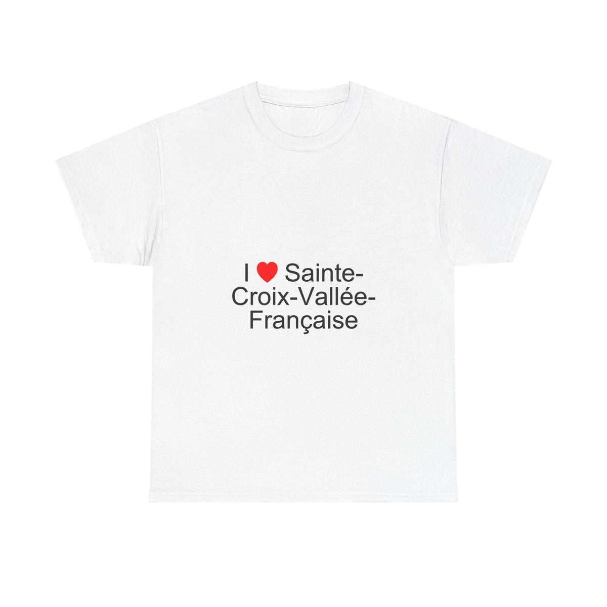 T-Shirt Ich liebe Sainte-Croix-Vallée-Française