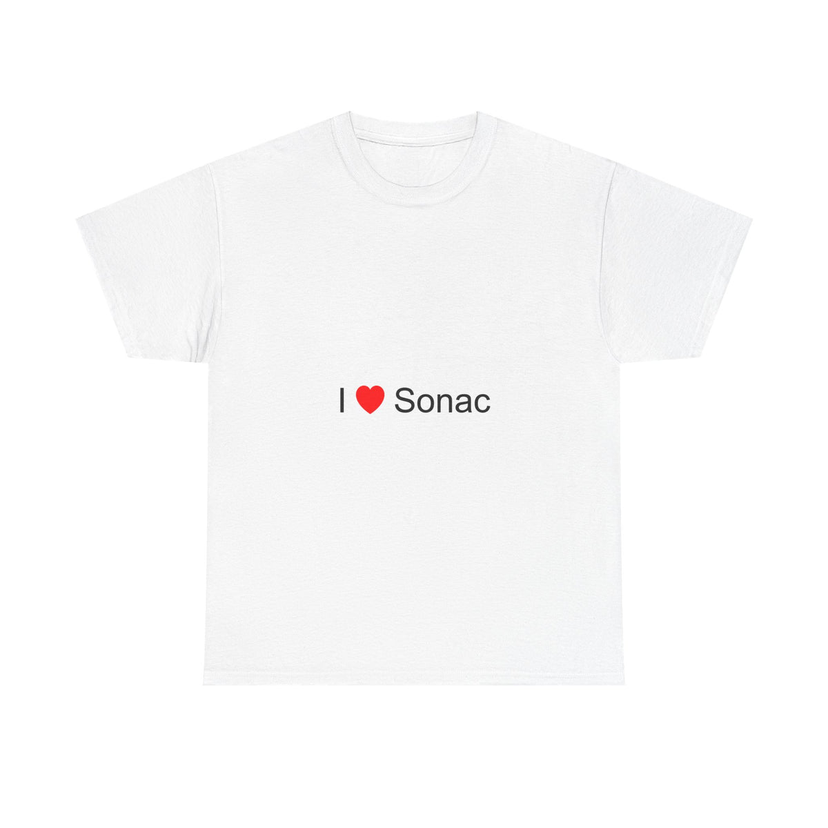 T-shirt I love sonac