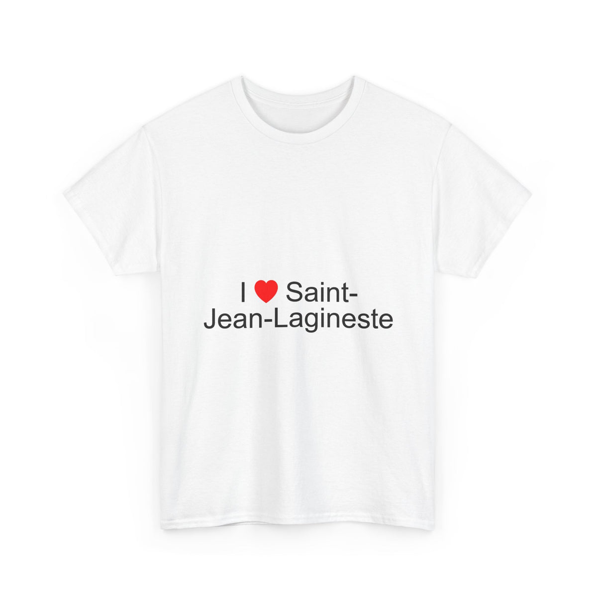 T-shirt I love saint-jean-lagineste