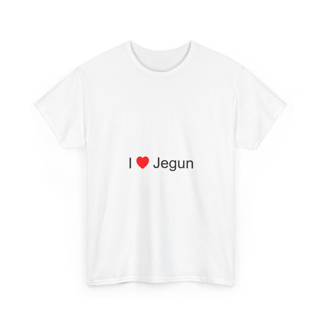 T-shirt I love jegun