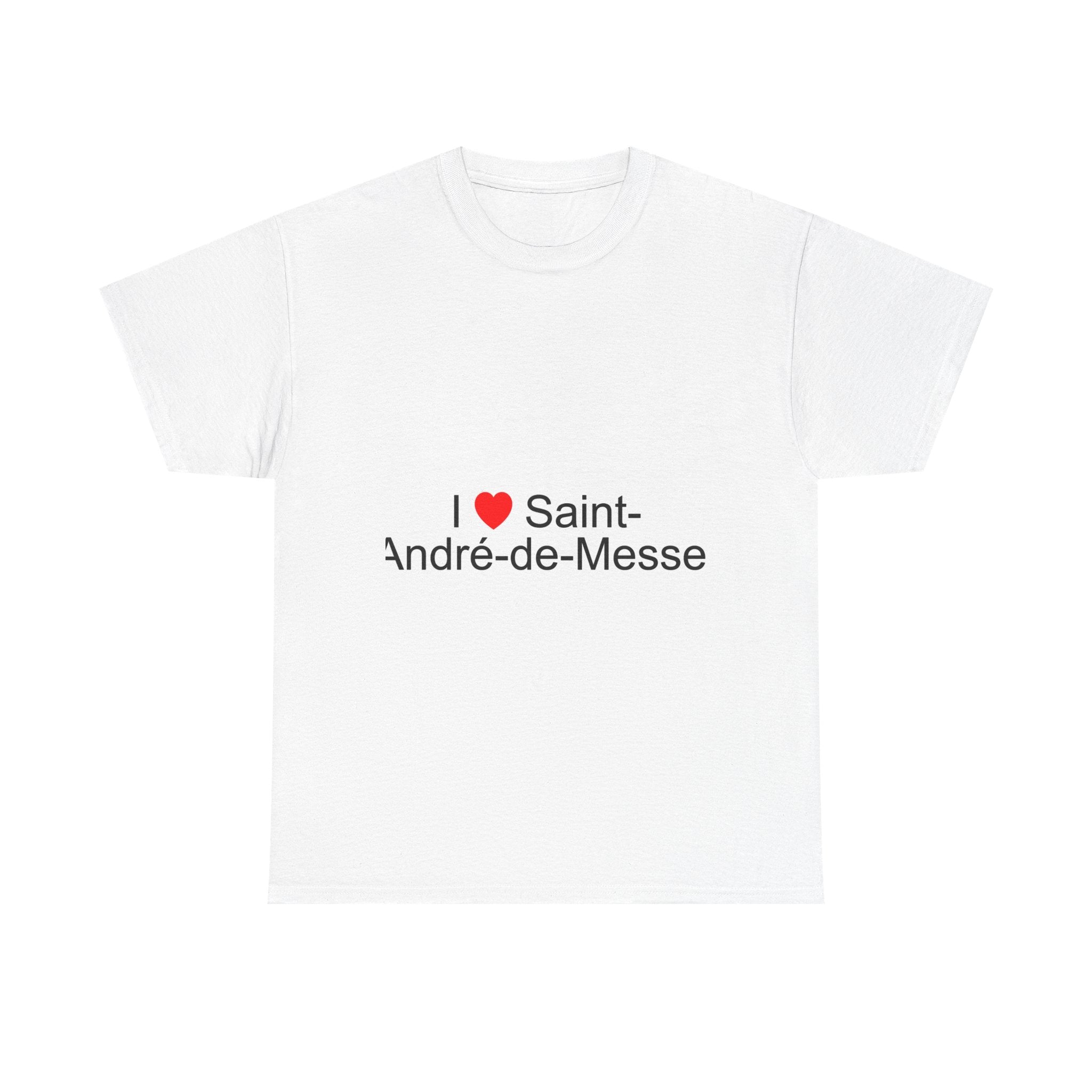 T-Shirt Ich liebe Saint-André-de-Messei