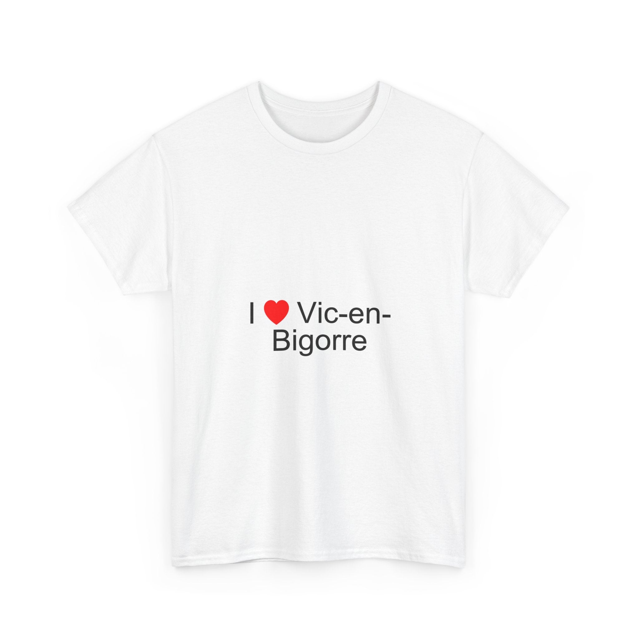 T-Shirt Ich liebe Vic-en-Bigorre