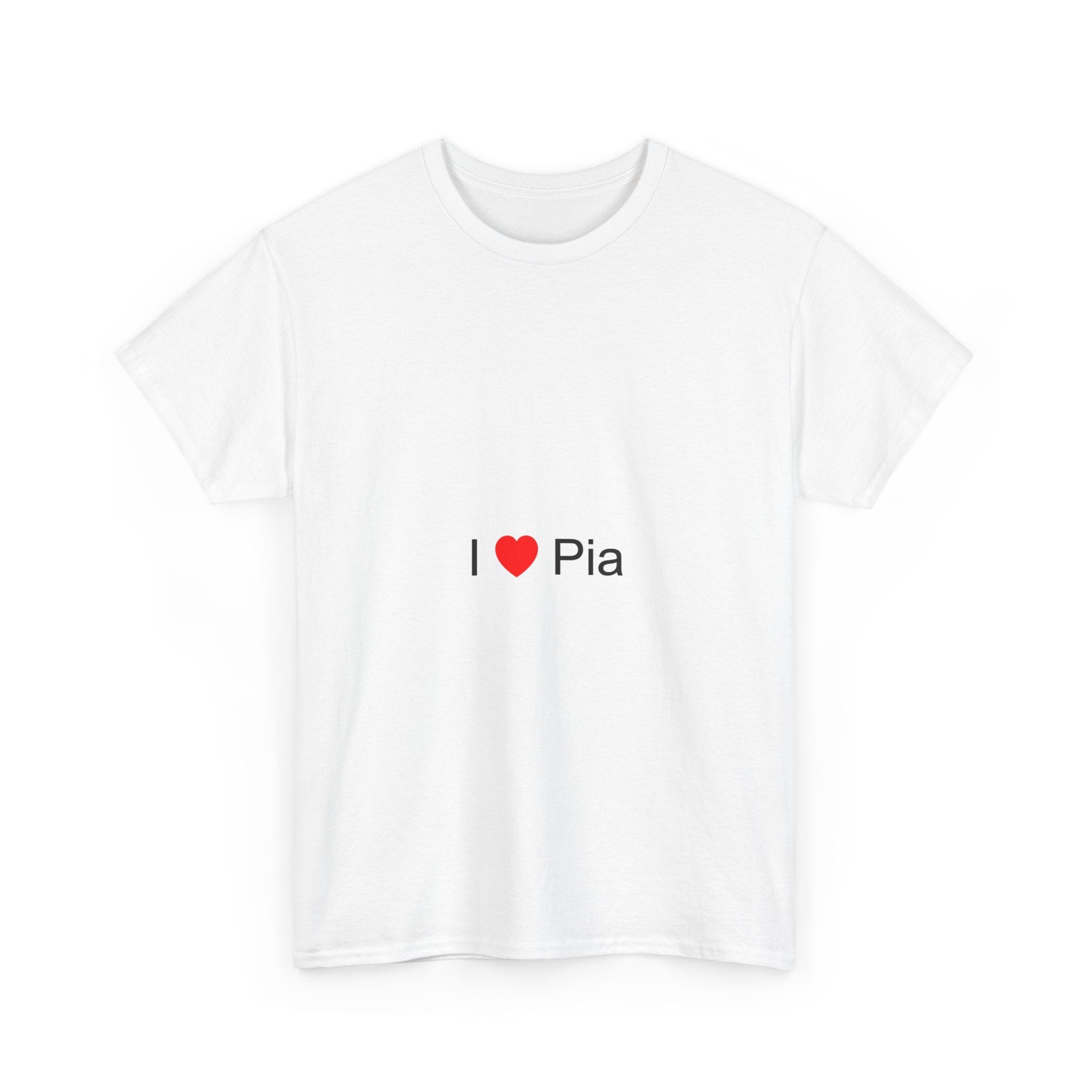 T-shirt I love pia