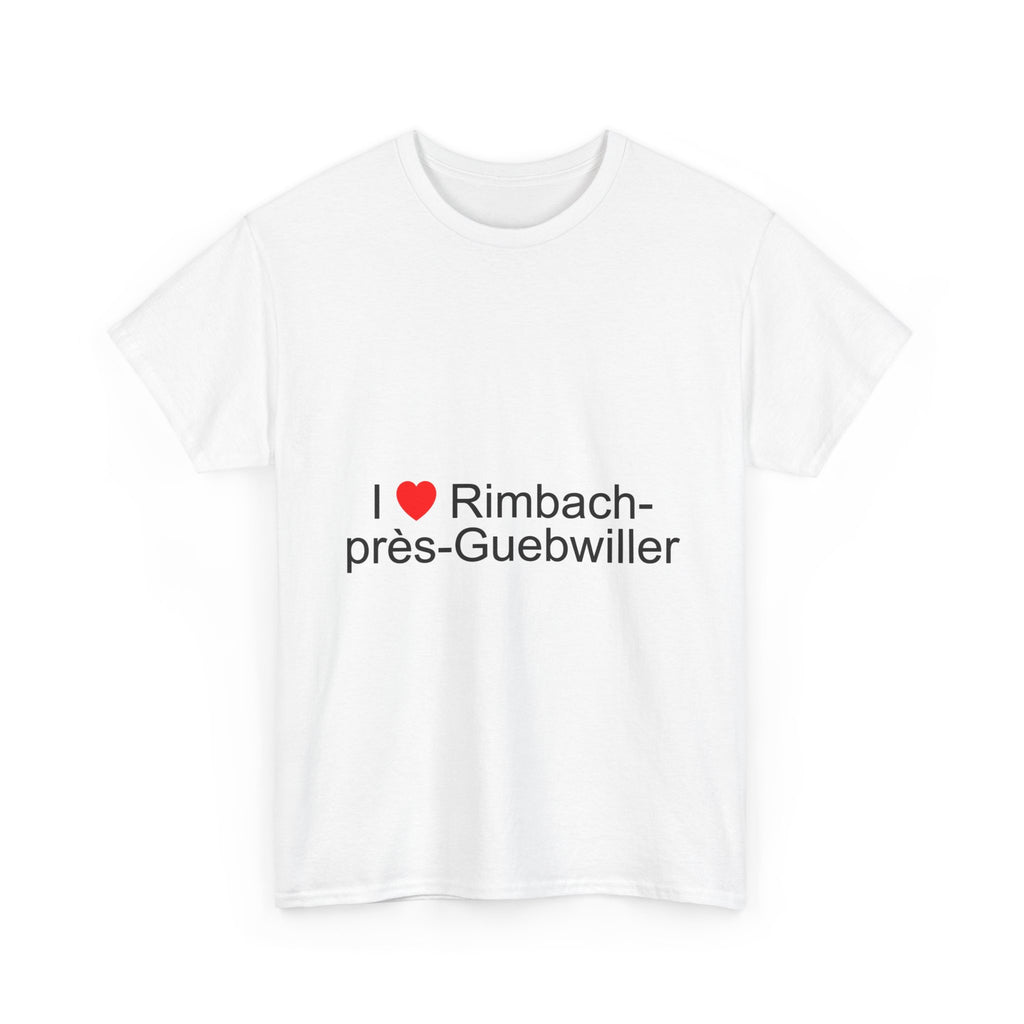 T-Shirt Ich liebe Rimbach-près-Guebwiller