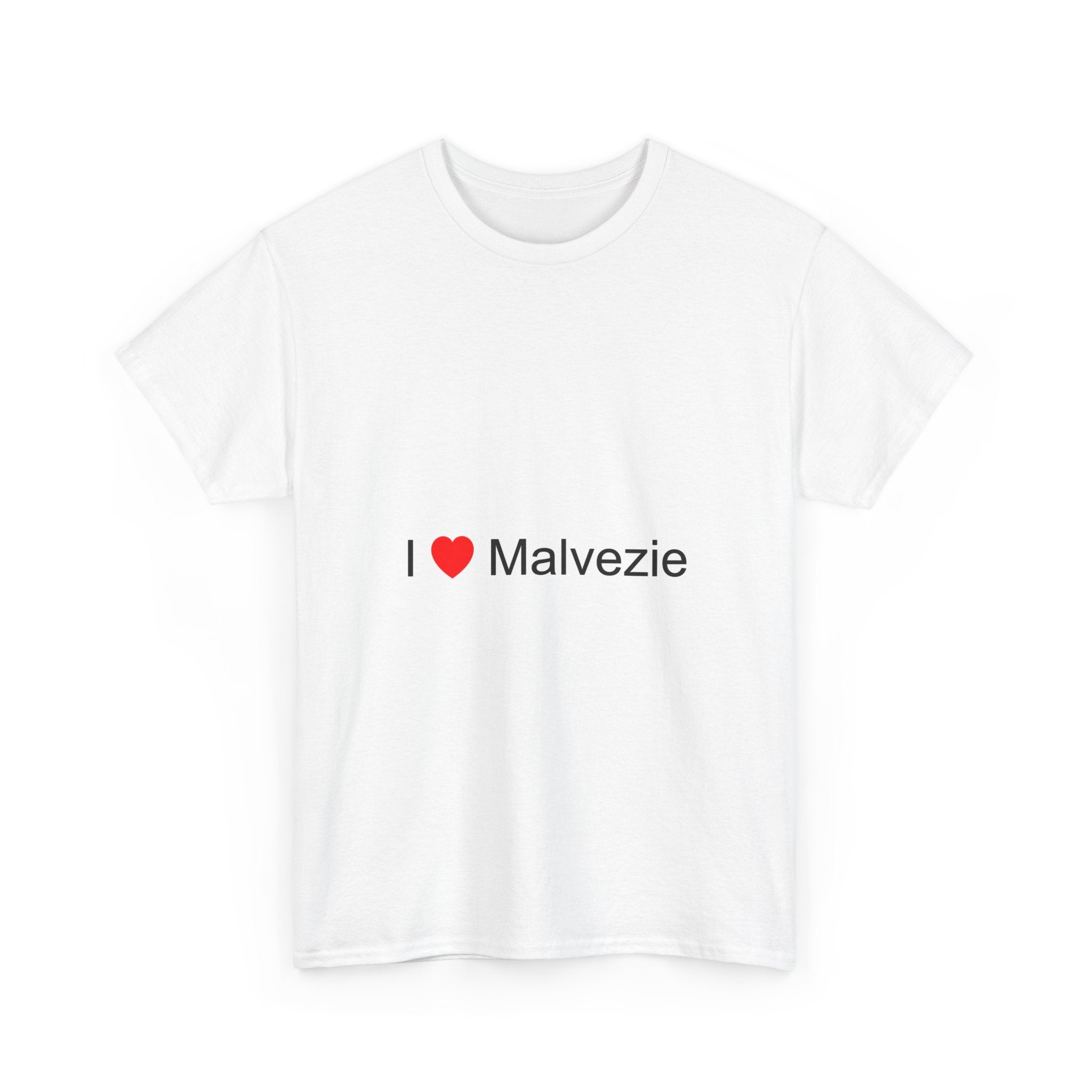 T-shirt I love Malvezie