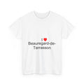 T-Shirt Ich liebe Beauregard-de-Terrasson