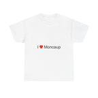 T-shirt I love Moncaup