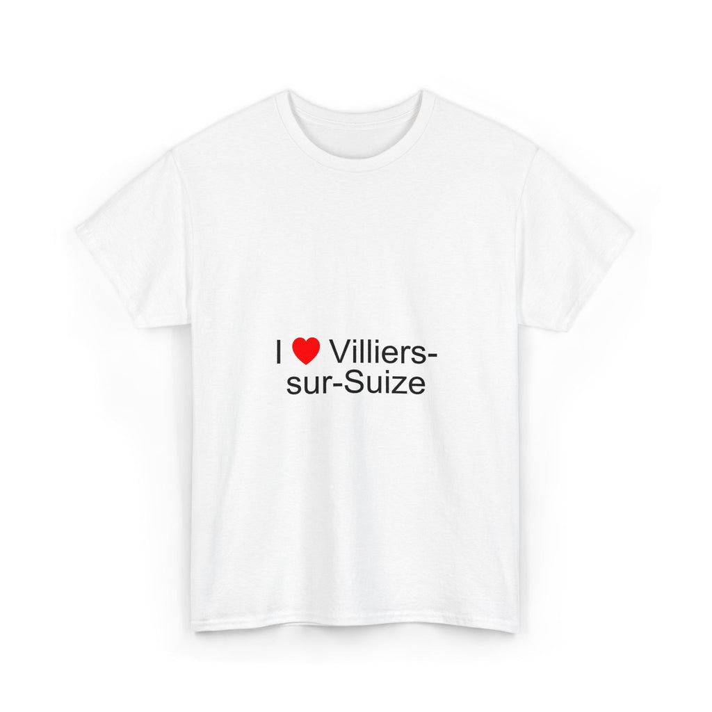T-Shirt Ich liebe Villiers-sur-Suize