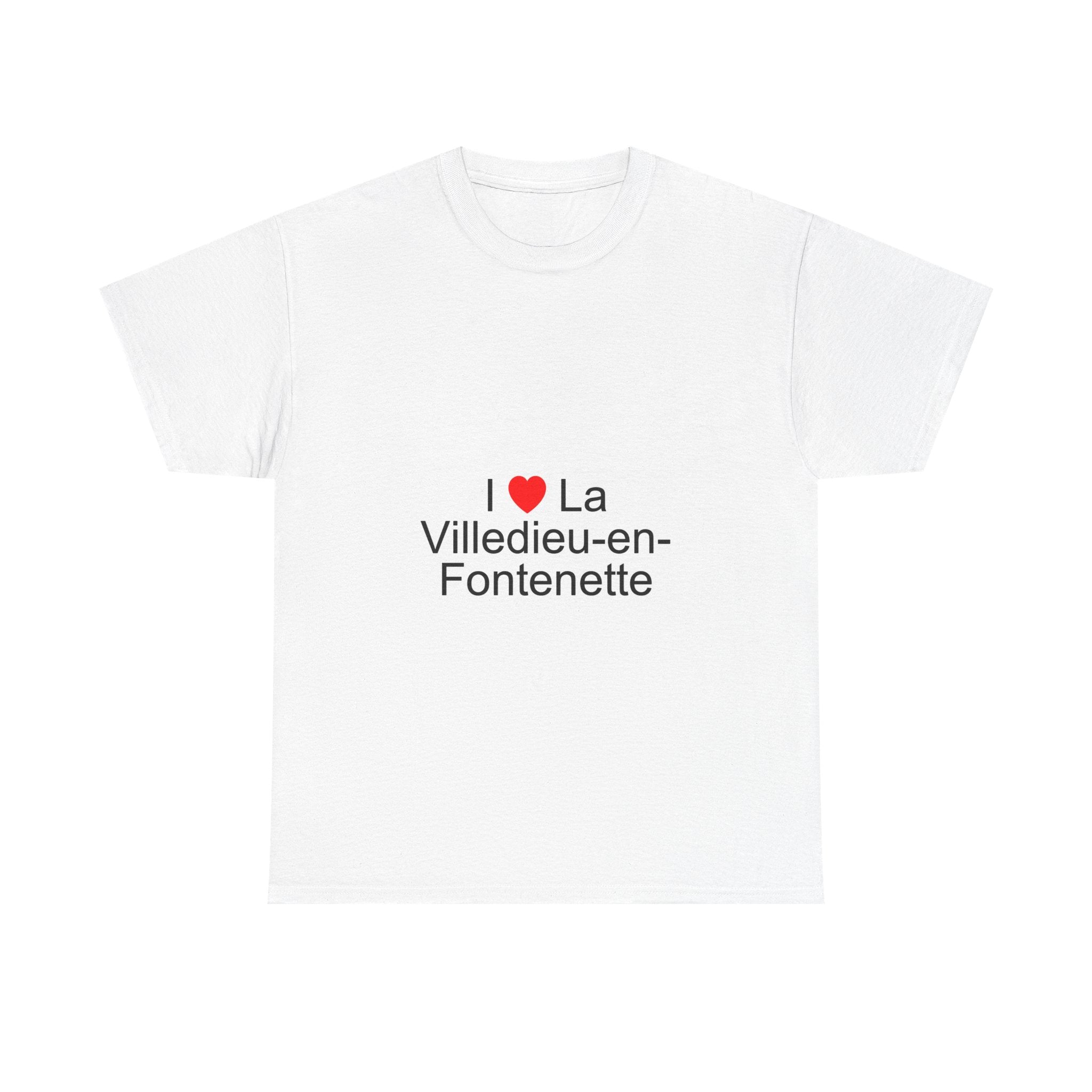 T-Shirt „Ich liebe La Villedieu-en-Fontenette“