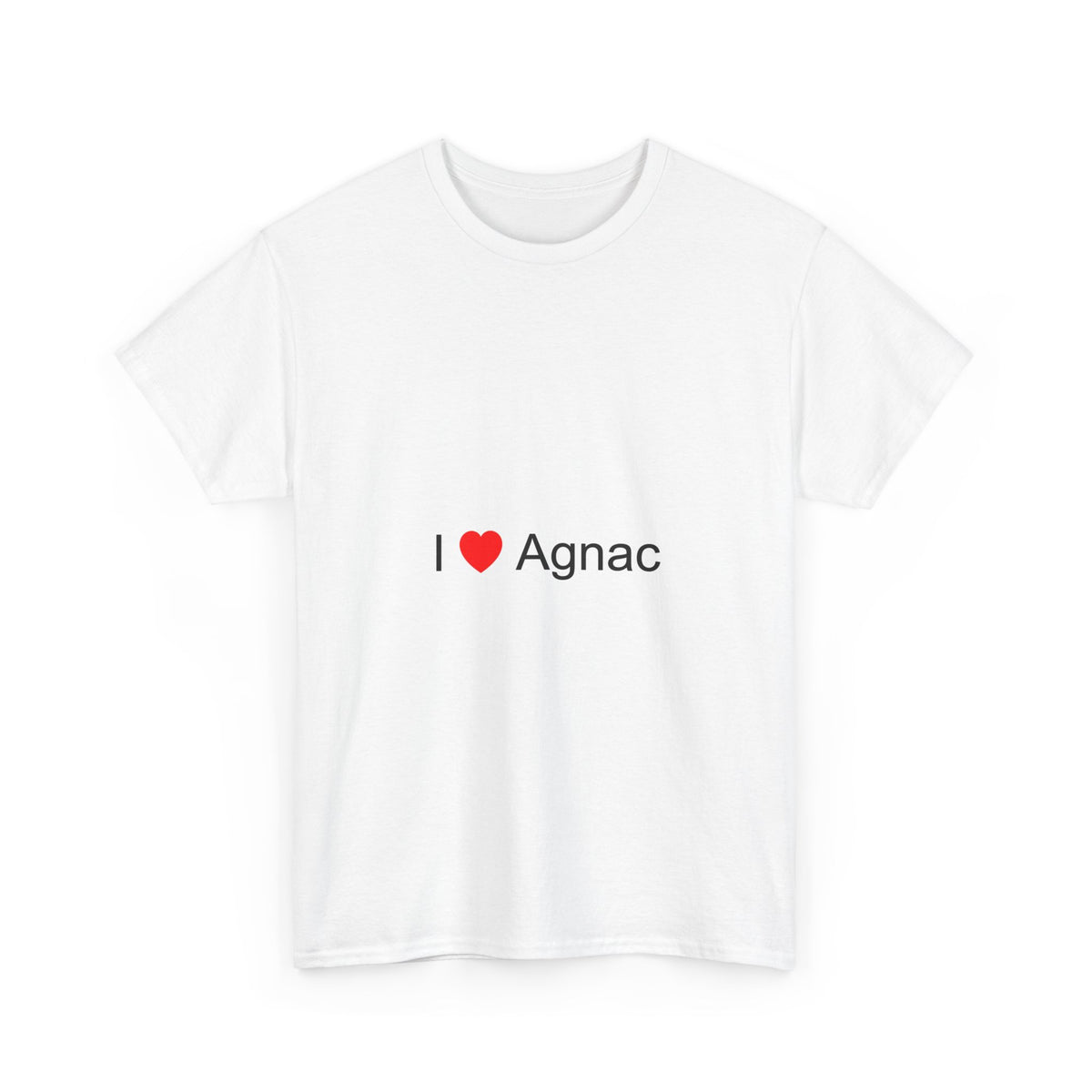 T-shirt I love agnac