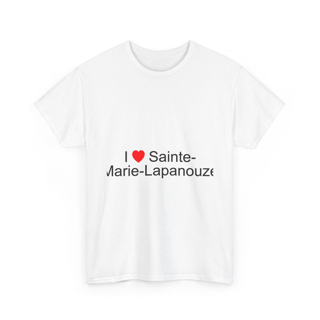 T-Shirt Ich liebe Sainte-Marie-Lapanouze