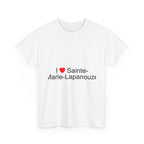 T-Shirt Ich liebe Sainte-Marie-Lapanouze