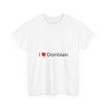 T-shirt I love domblain