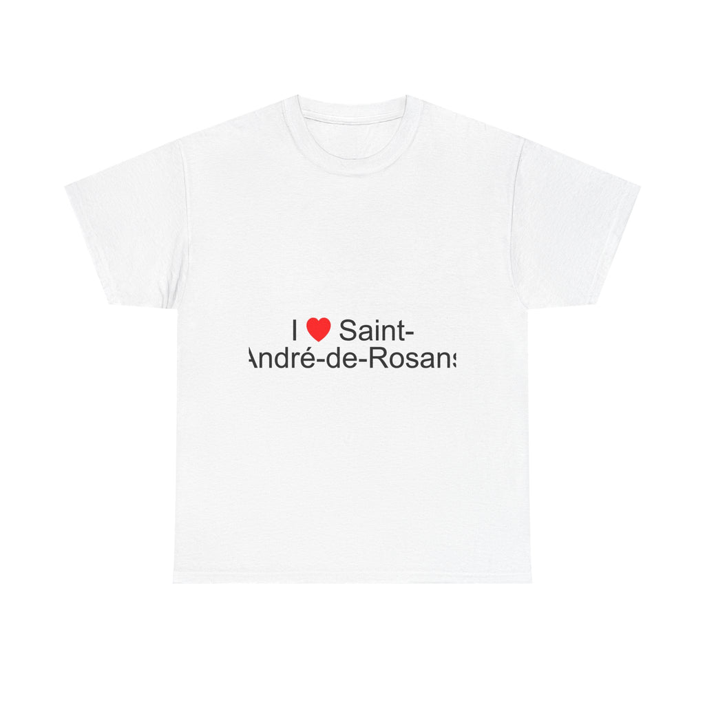 T-Shirt Ich liebe Saint-André-de-Rosans