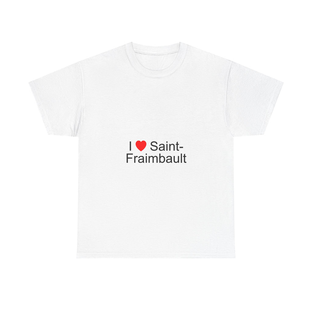 T-shirt I love saint-fraimbault