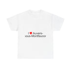 T-Shirt I love Auvers-sous-Montfaucon