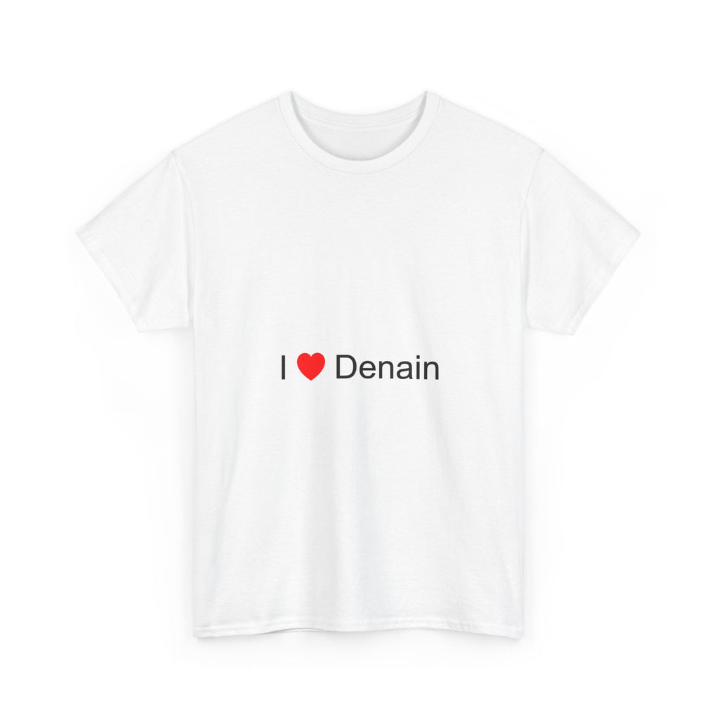 T-shirt I love denain