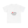 T-Shirt Ich liebe Saint-Martin-sur-Cojeul