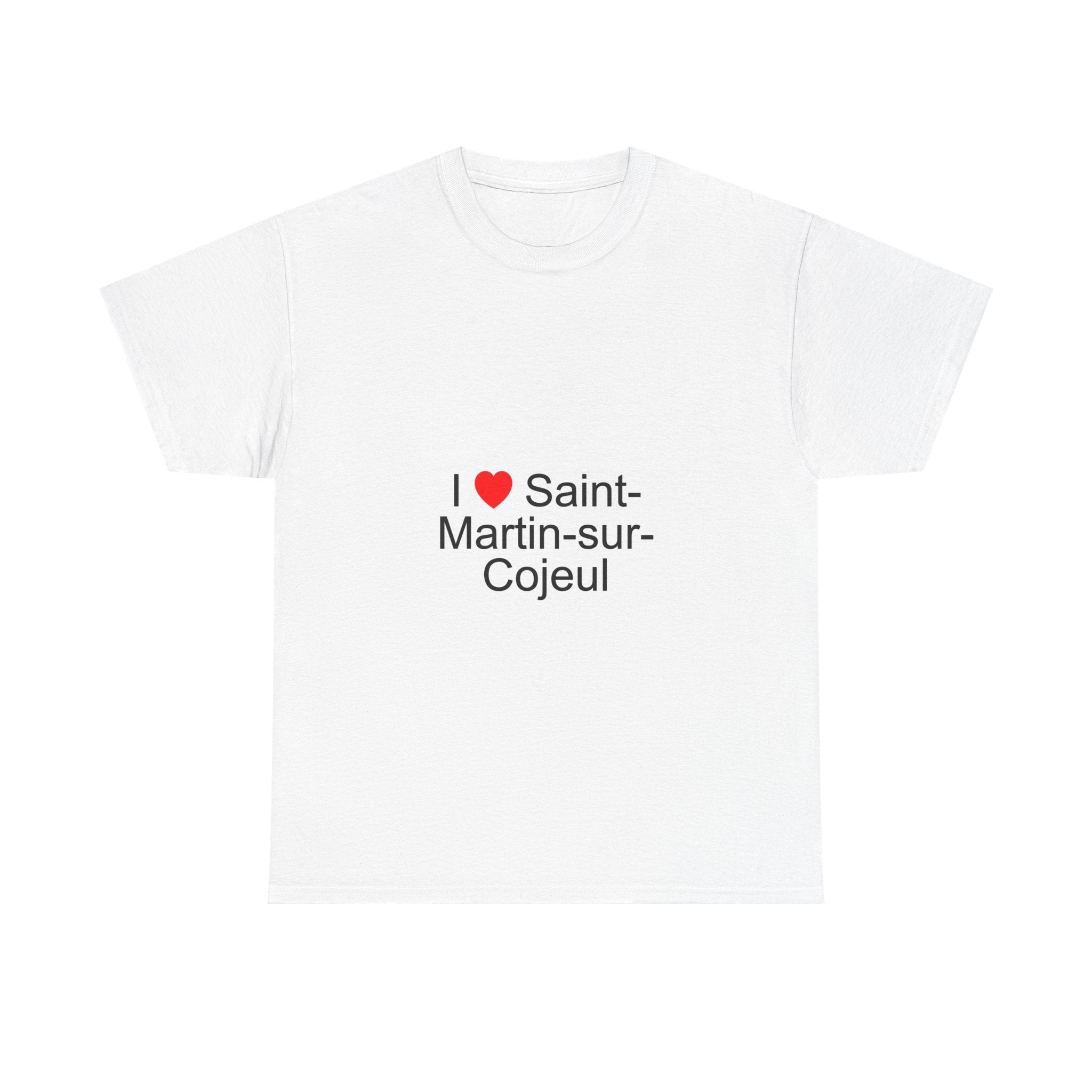 T-Shirt Ich liebe Saint-Martin-sur-Cojeul