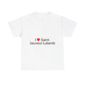 T-shirt I love saint-sauveur-lalande