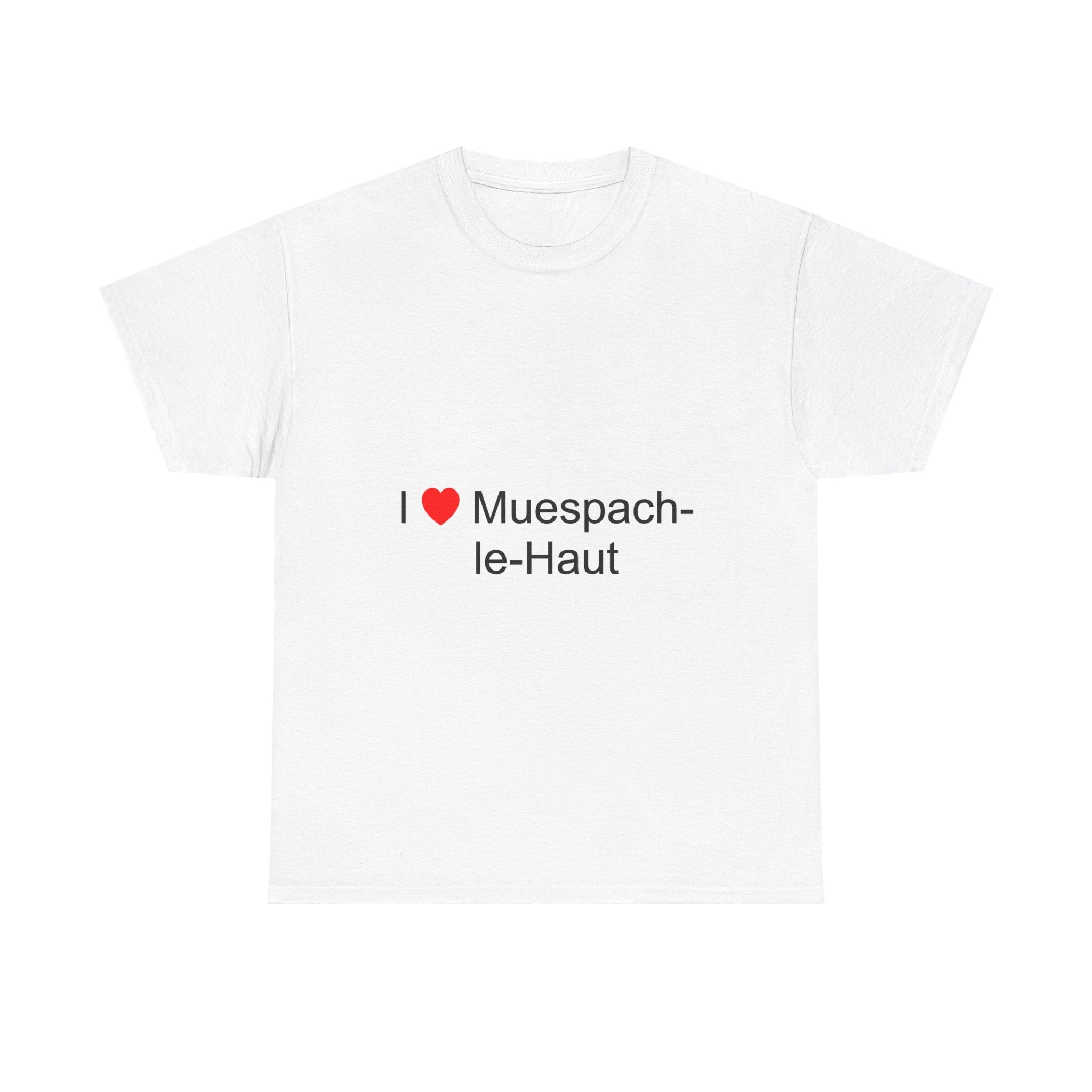 T-shirt I love muespach-le-haut