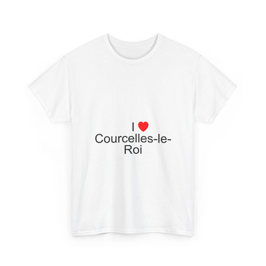 T-shirt I love courcelles-le-roi