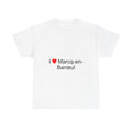 T-shirt I love marcq-en-barœul