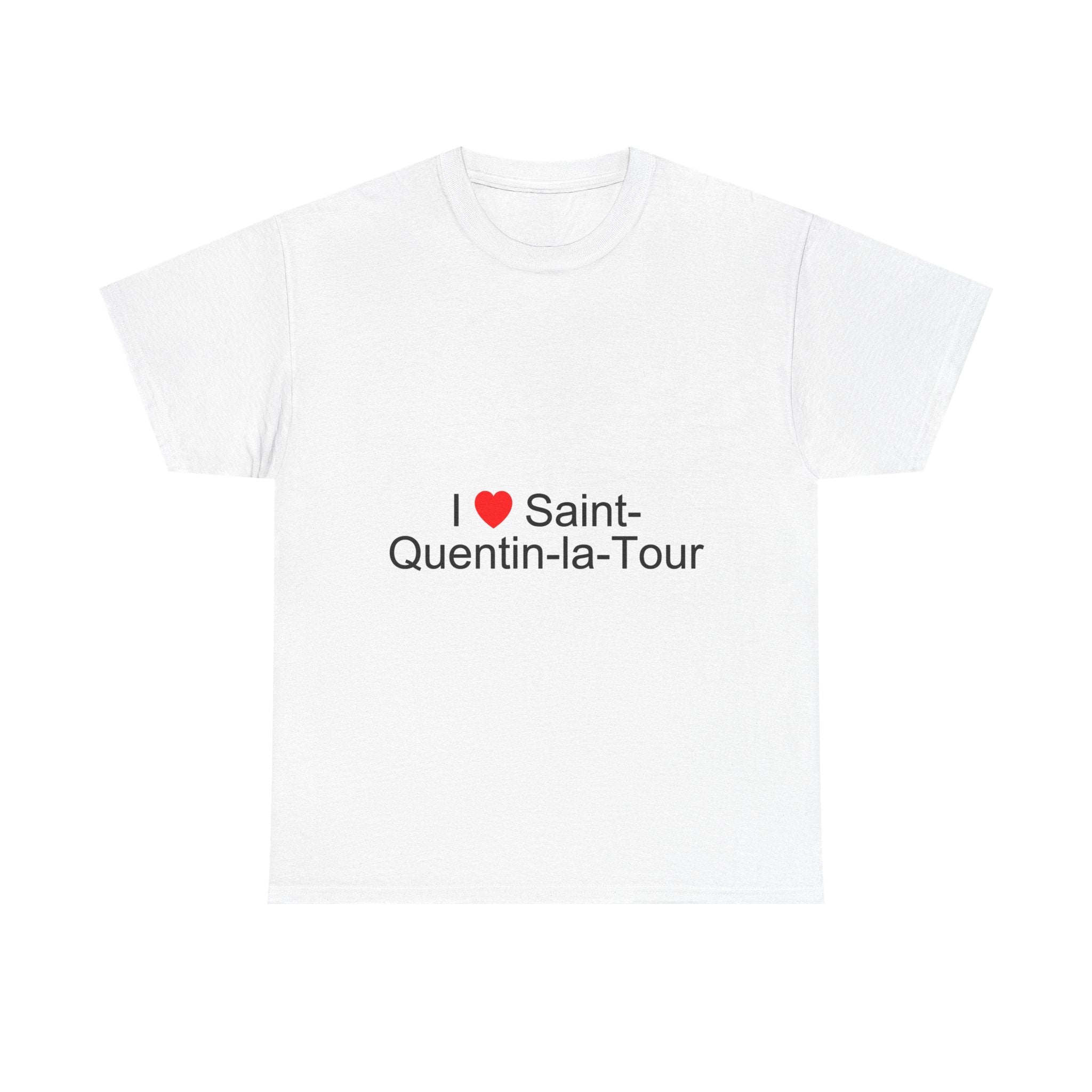 T-Shirt „I love Saint-Quentin-la-Tour“