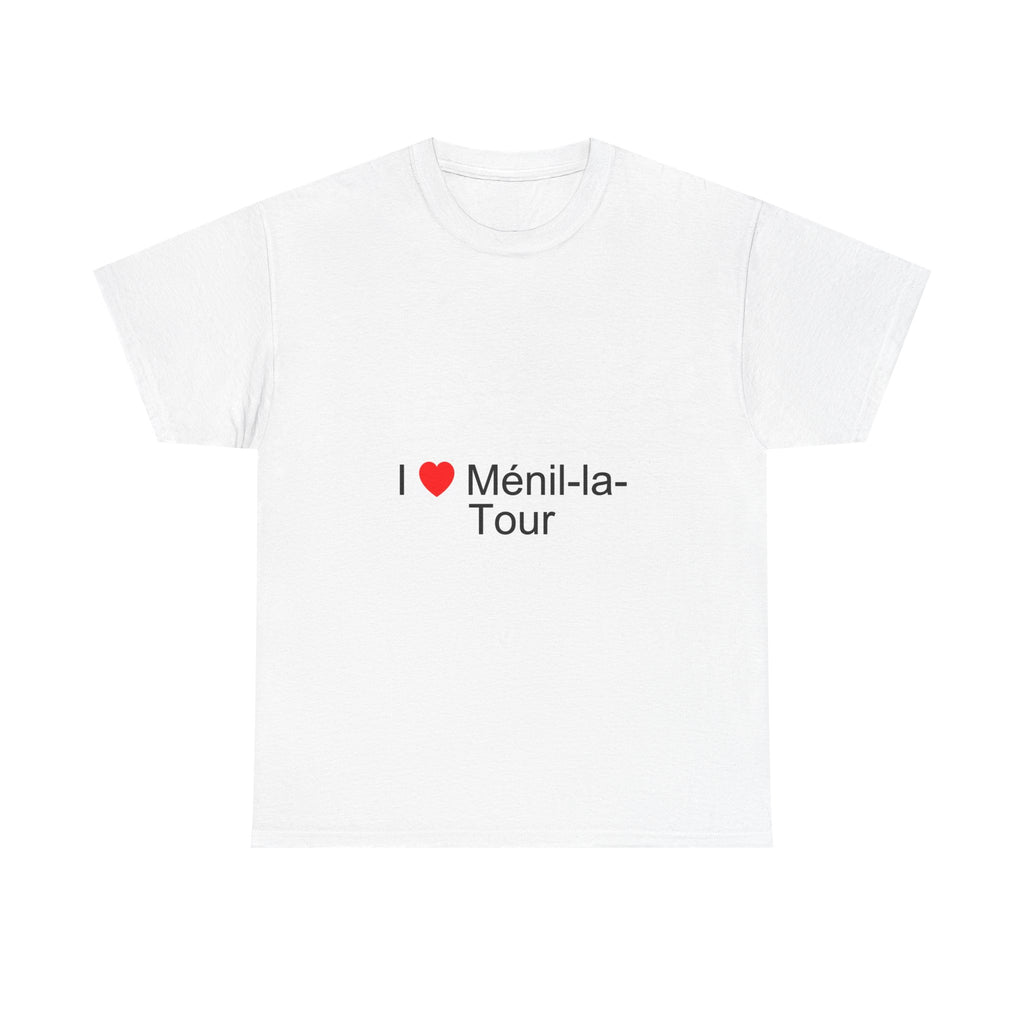 T-shirt I love ménil-la-tour