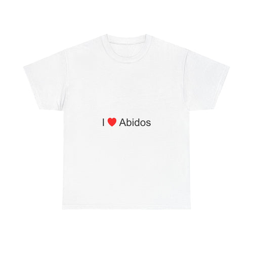 T-shirt I love Abydos