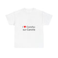 T-shirt I love conchy-sur-canche