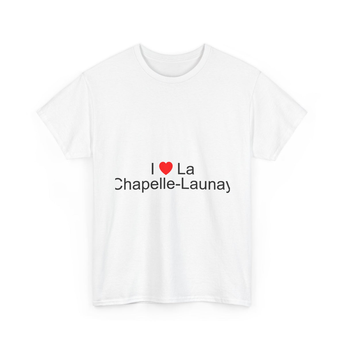 T-shirt I love la chapelle-launay