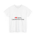 T-Shirt Ich liebe Saint-Laurent-du-Cros