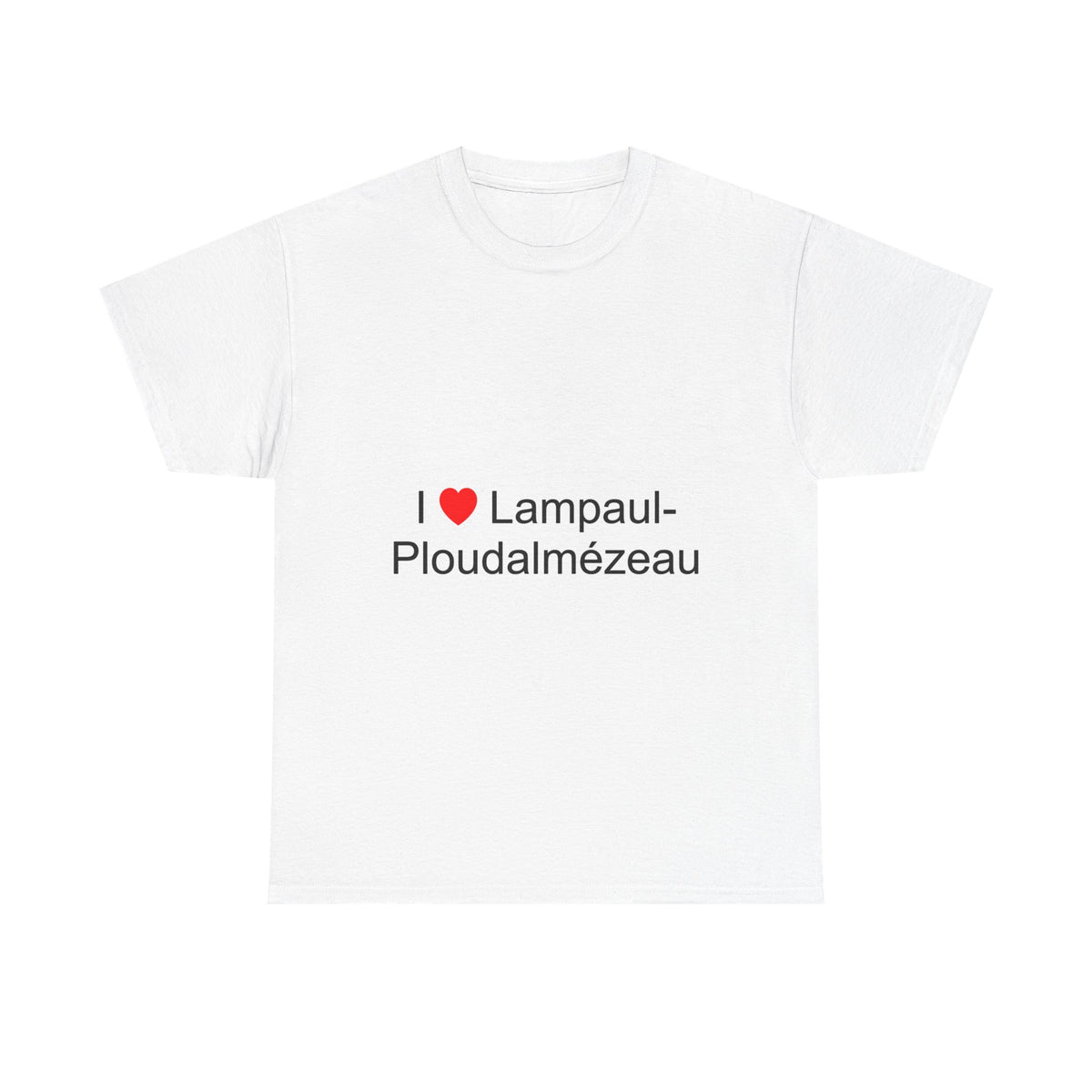 T-shirt I love Lampaul-Ploudalmézeau