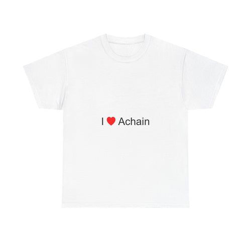 T-Shirt "I love achain"