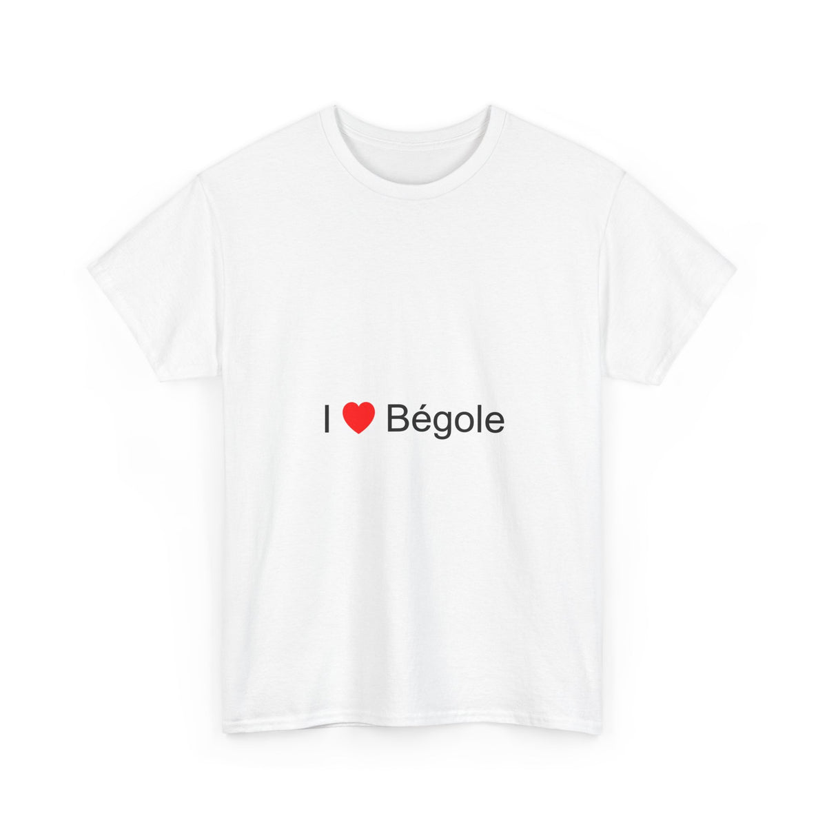 T-Shirt „I love Bégole“