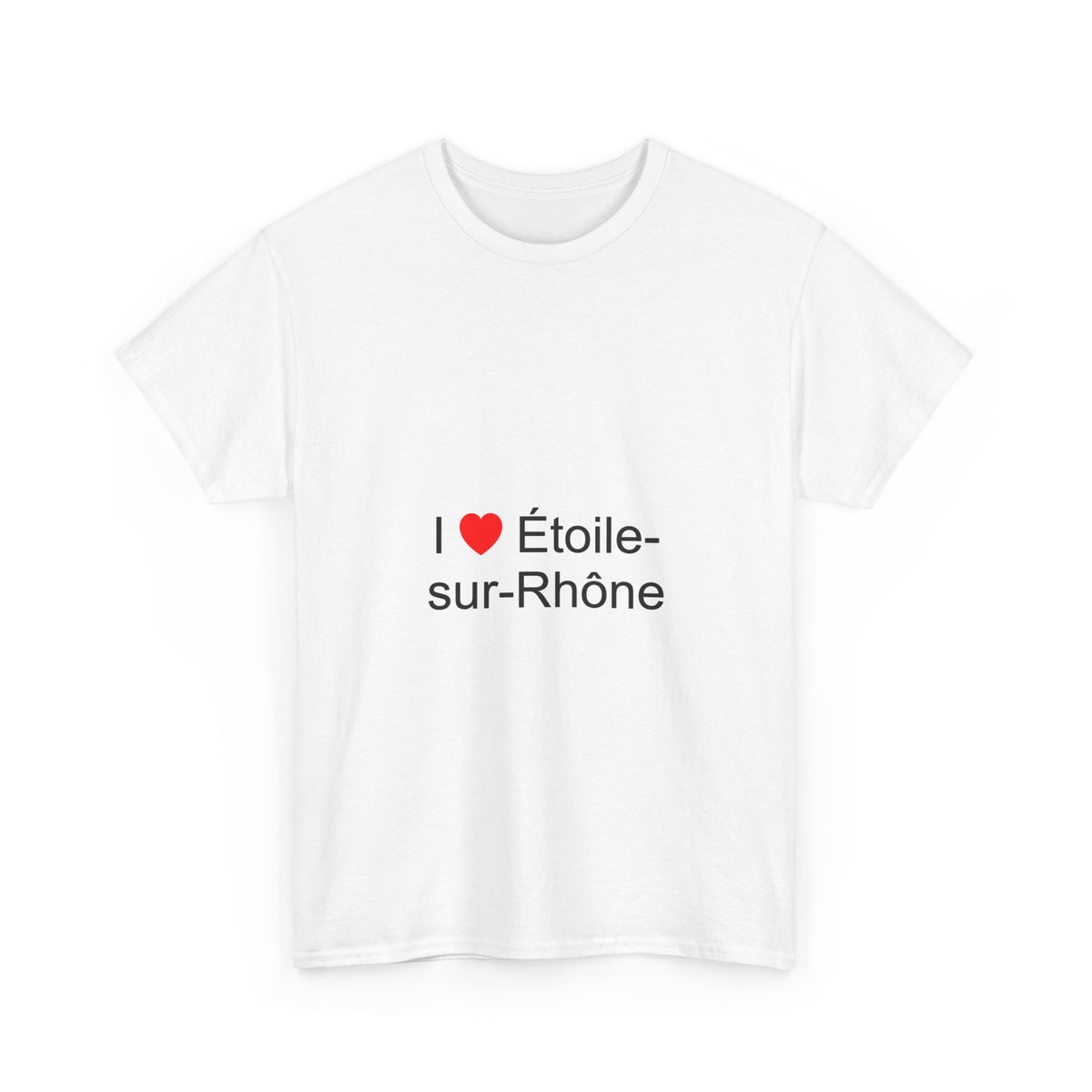 T-shirt I love étoile-sur-rhône