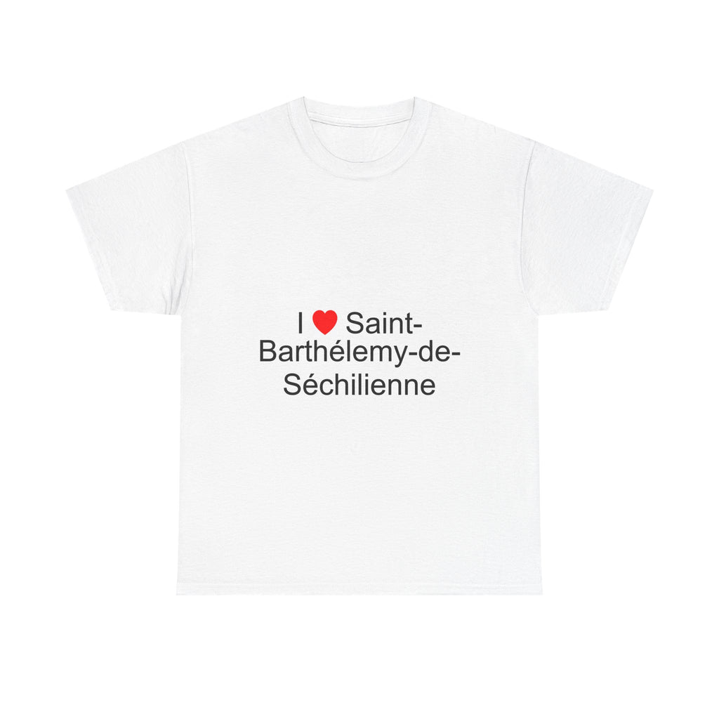 T-Shirt Ich liebe Saint-Barthélemy-de-Séchilienne