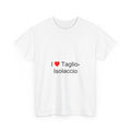 T-shirt I love taglio-isolaccio