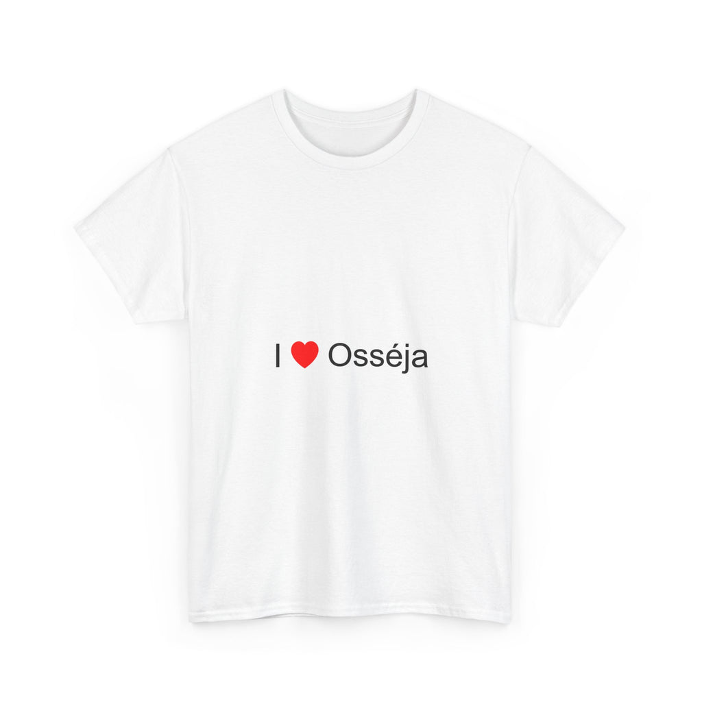 T-shirt I love osséja