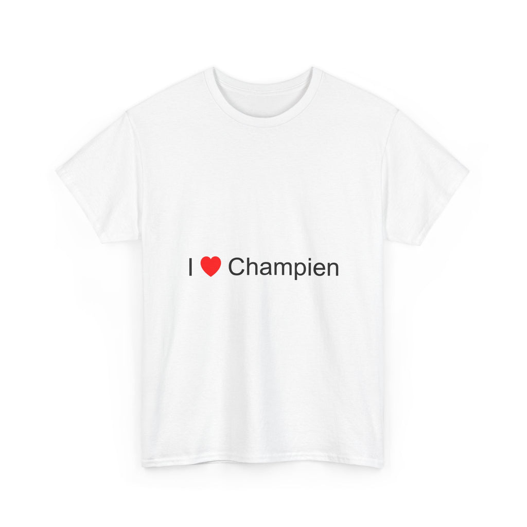 T-Shirt Ich liebe Champagner