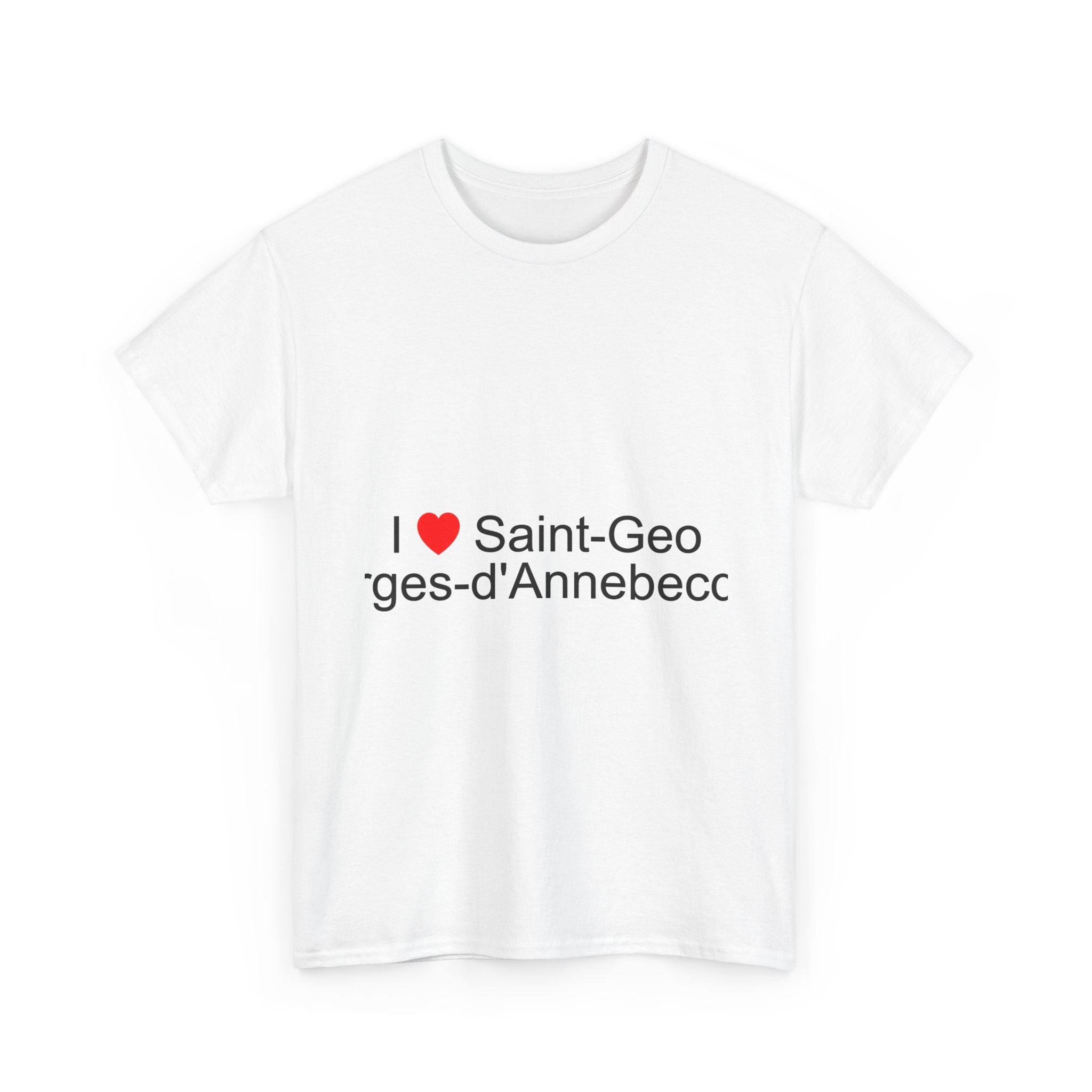 T-shirt I love saint-georges-d'annebecq