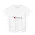 T-shirt I love Corrobert